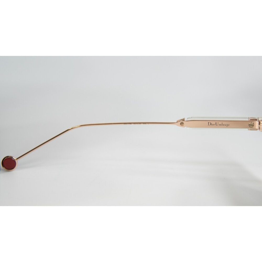Christian Dior OX3TH Umbrage Tortoise Rose Tropical Gold Sunglasses NWT Case - Picture 3 of 7